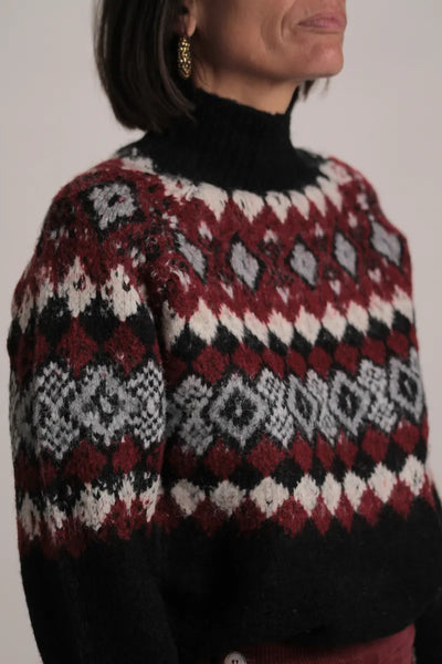 Pull Courchevel Noir