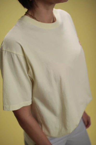 T-shirt Coffee jaune