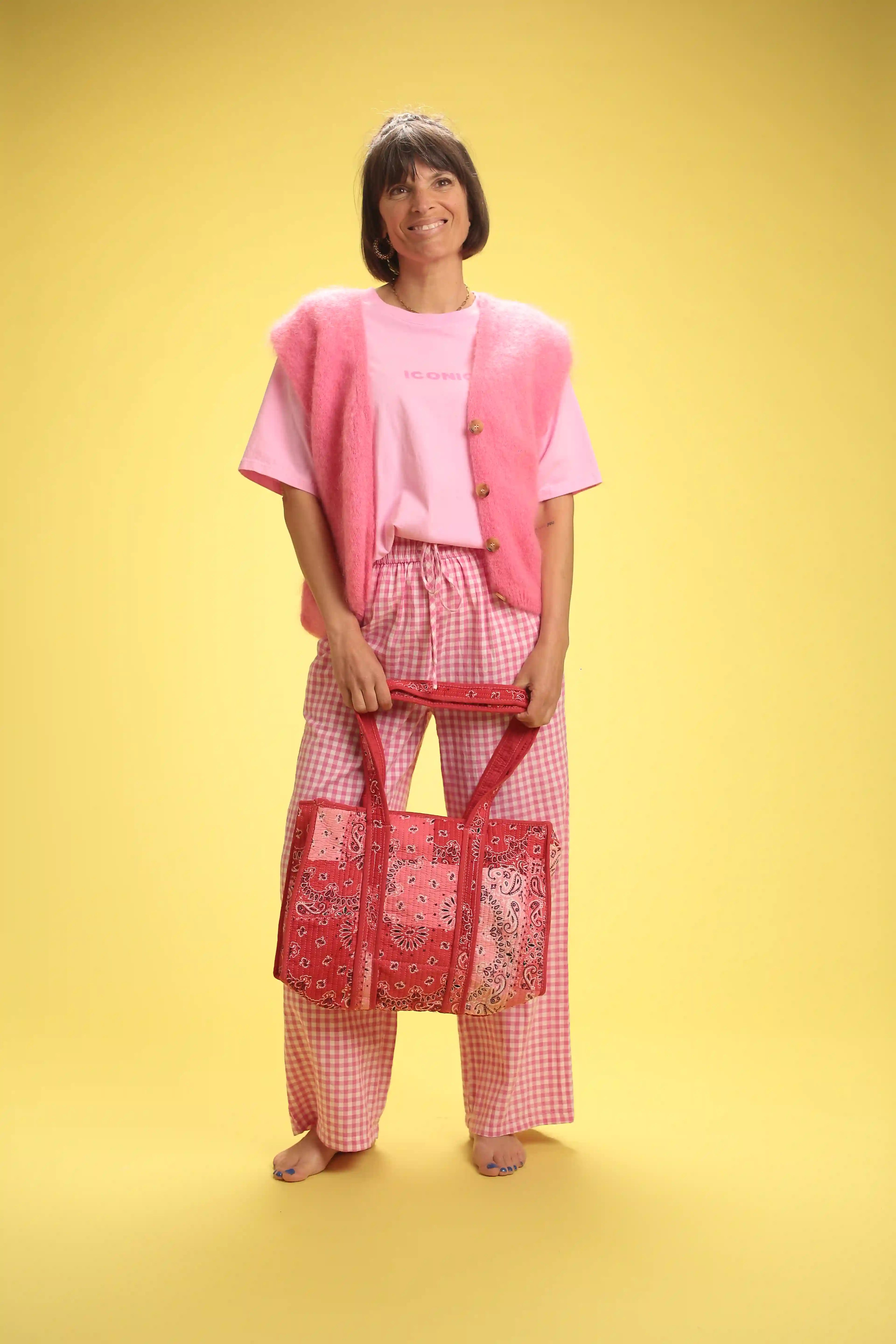 Gilet Fanfan Rose