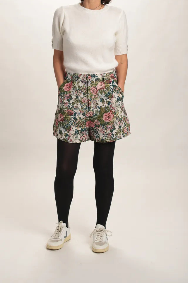 Short Colibri vert/rose
