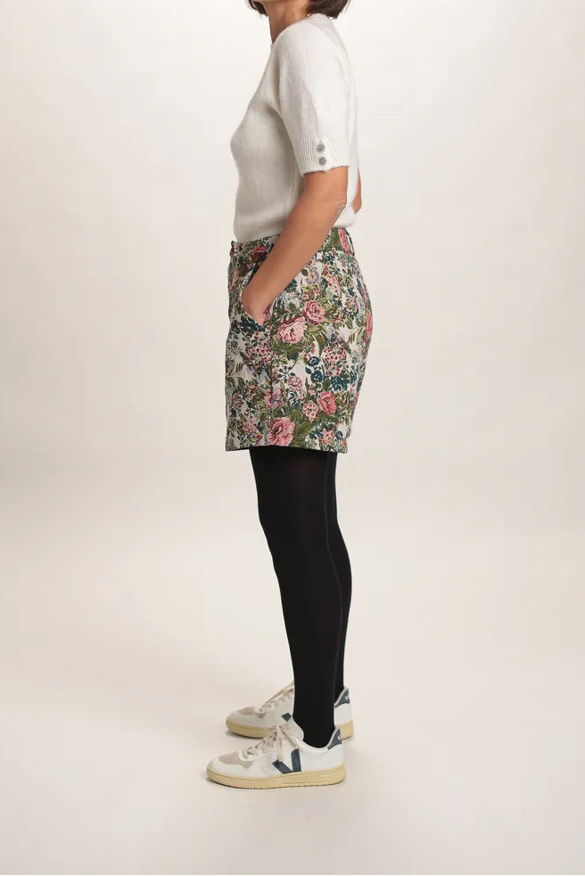 Short Colibri vert/rose