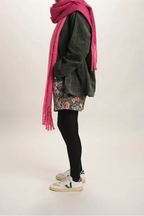 Veste Gina velours côtelé vert kaki