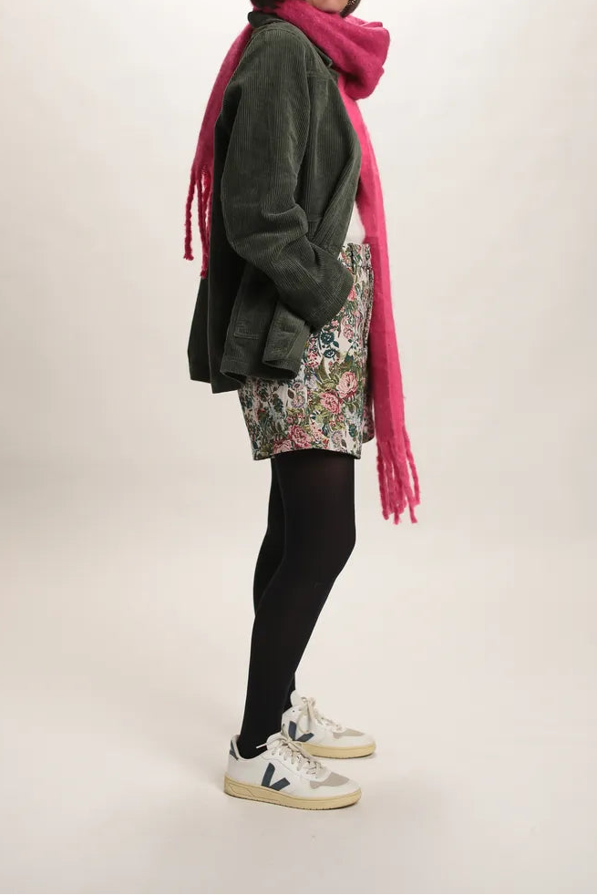 Veste Gina velours côtelé vert kaki