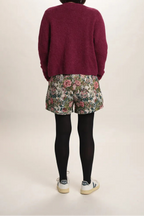 Gilet Alpaga bordeaux