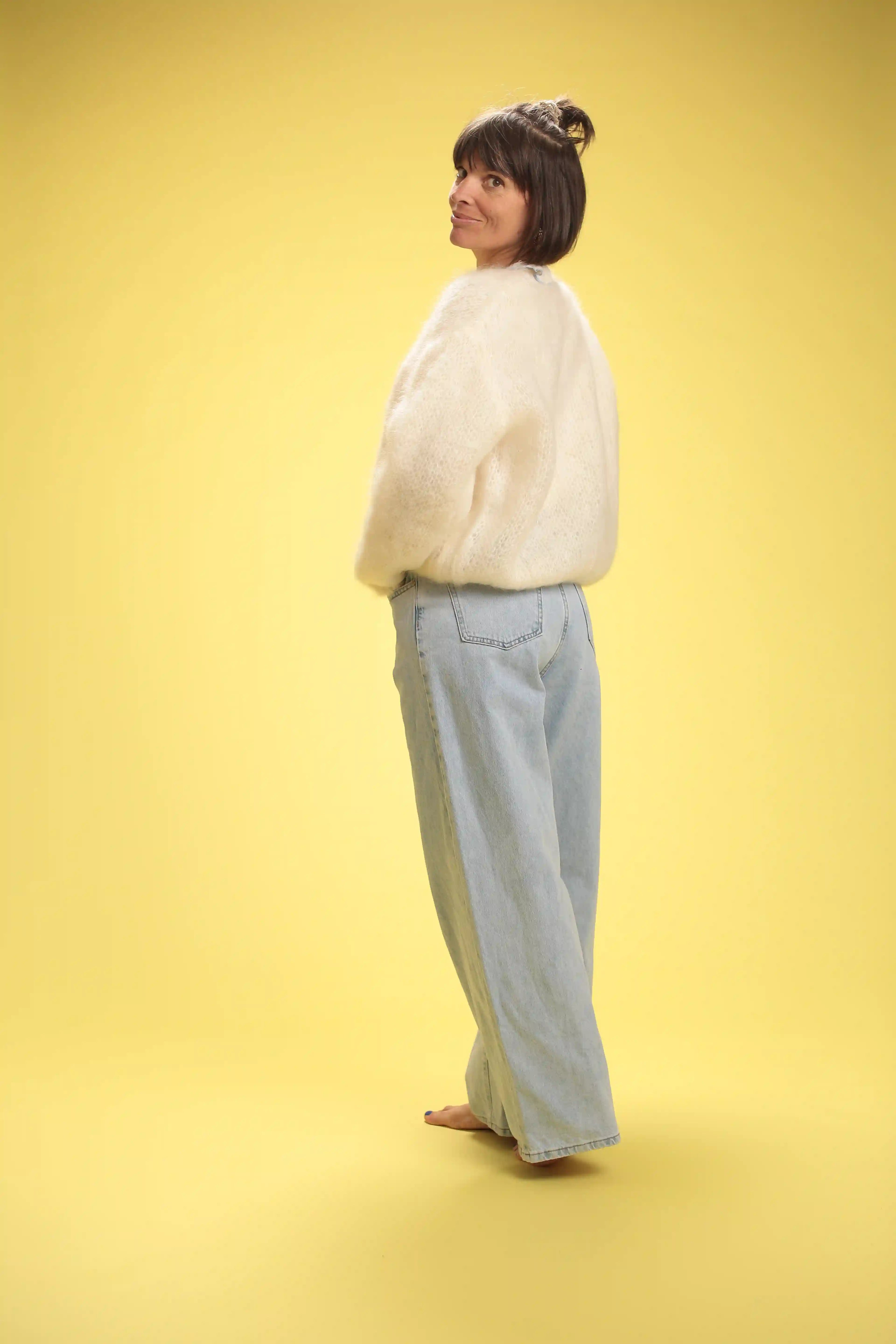 Gilet Jane Ecru