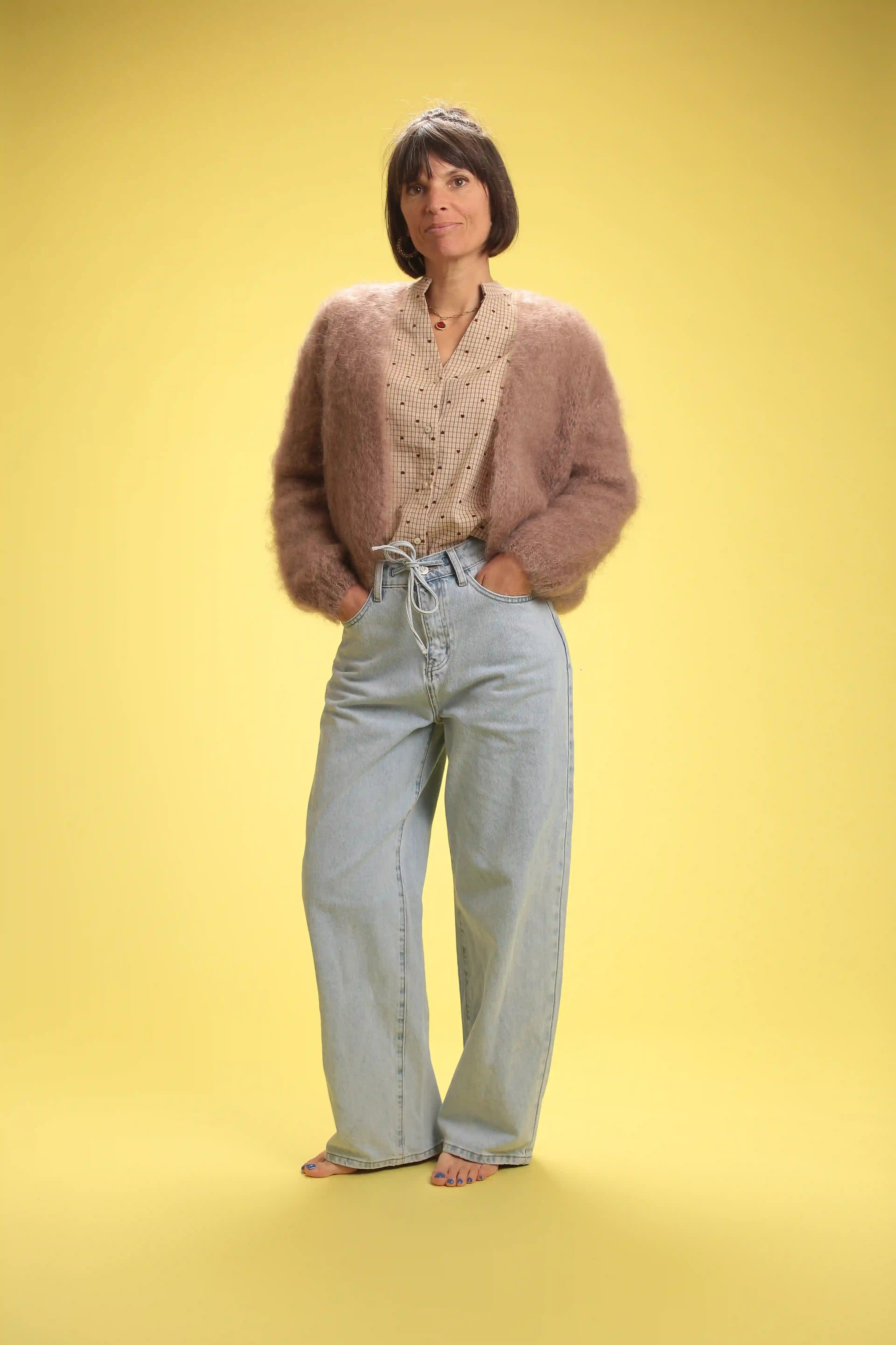 Gilet Jane Taupe
