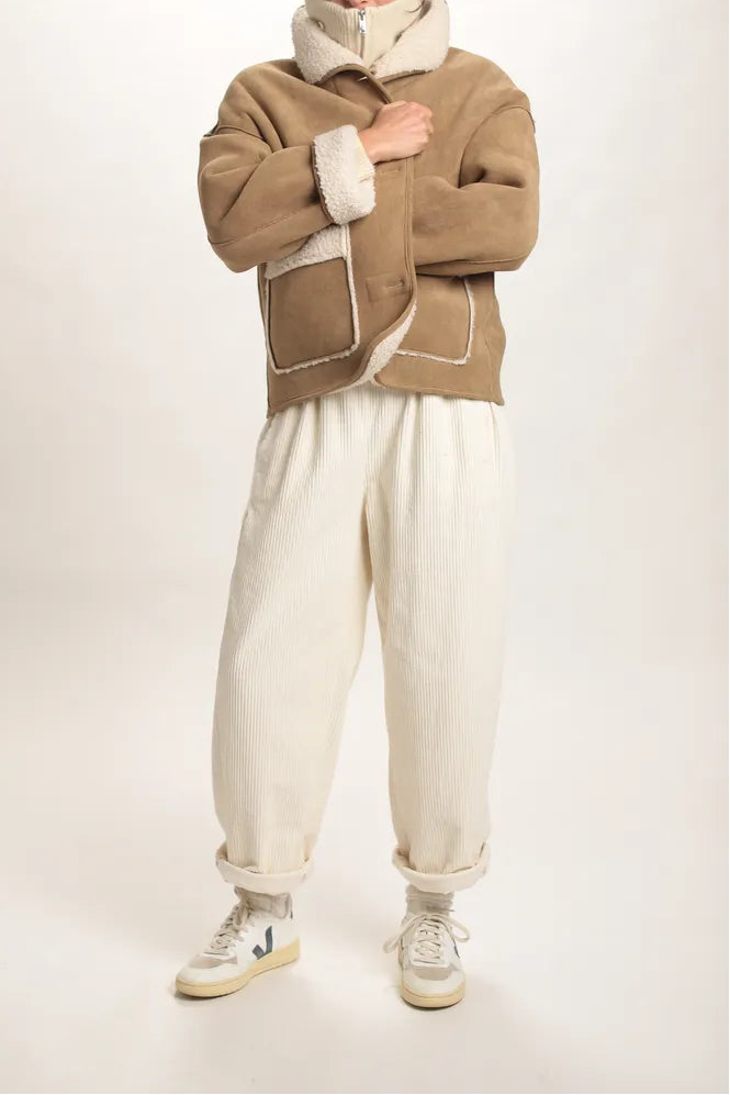 Manteau Toronto suedine