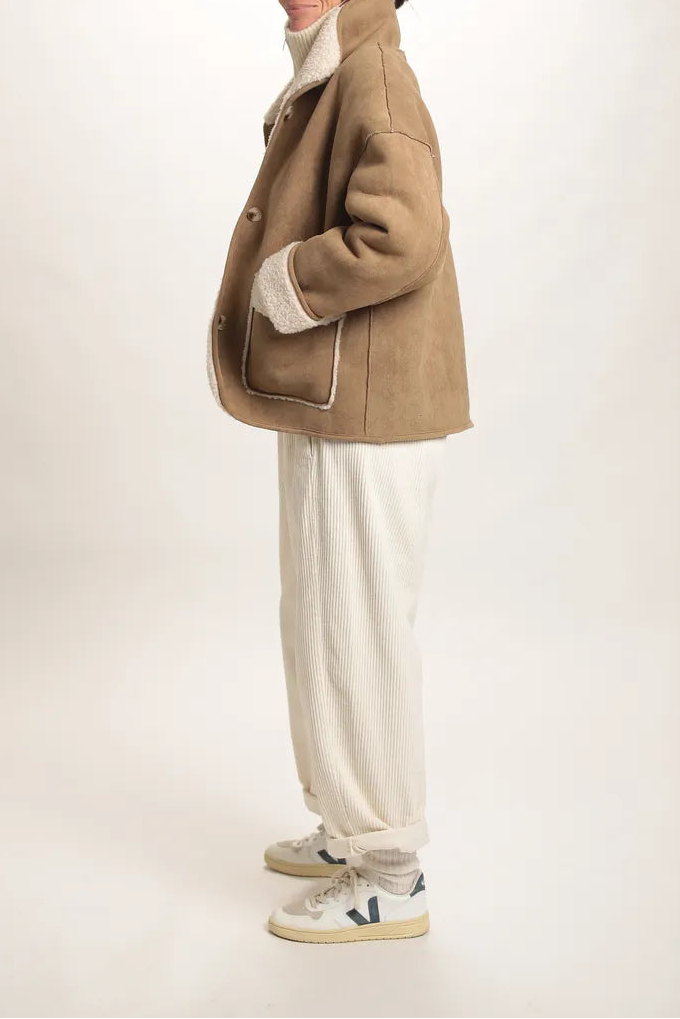 Manteau Toronto suedine