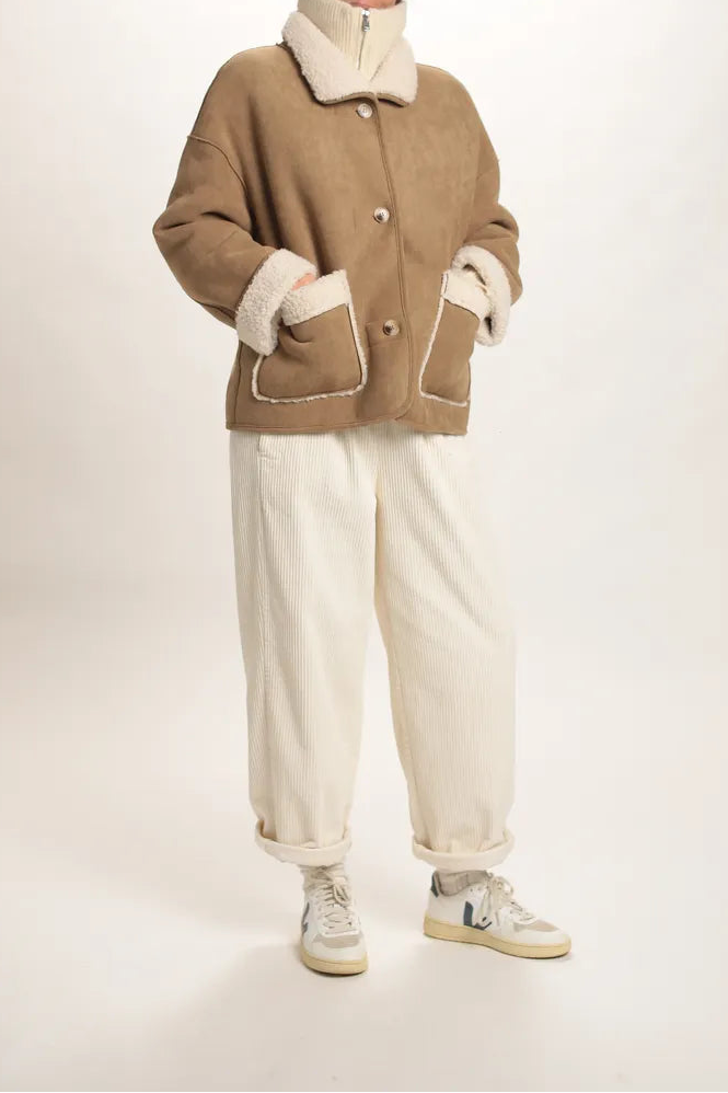 Manteau Toronto suedine