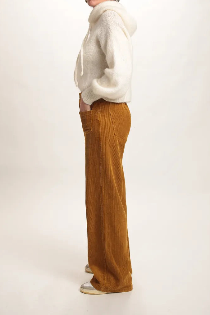 Gilet à Capuche Sweet mohair ecru