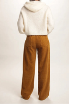 Gilet à Capuche Sweet mohair ecru