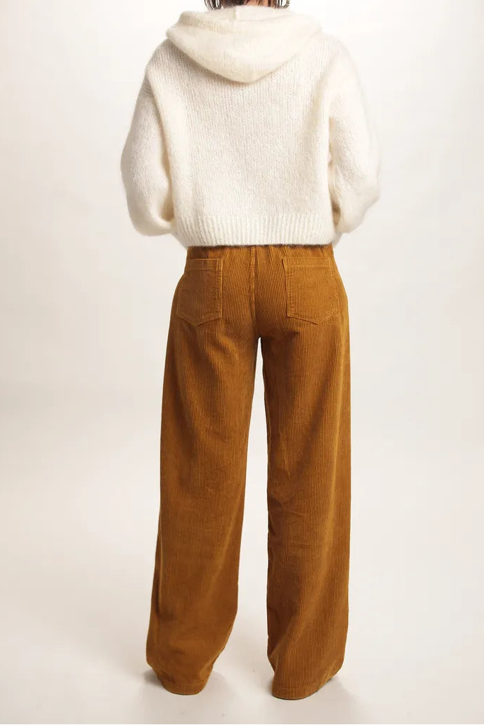 Gilet à Capuche Sweet mohair ecru