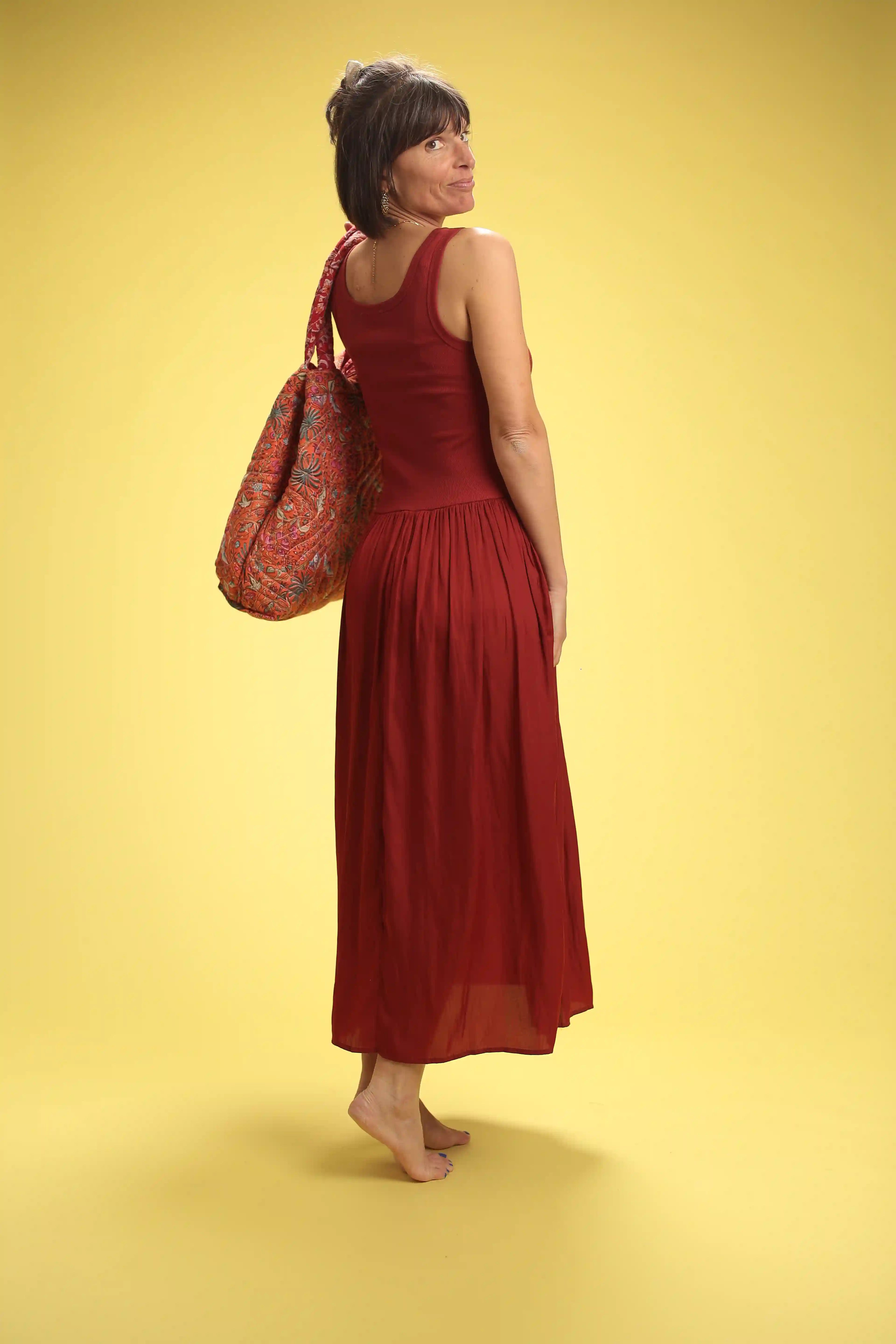 Robe Poppy Brique