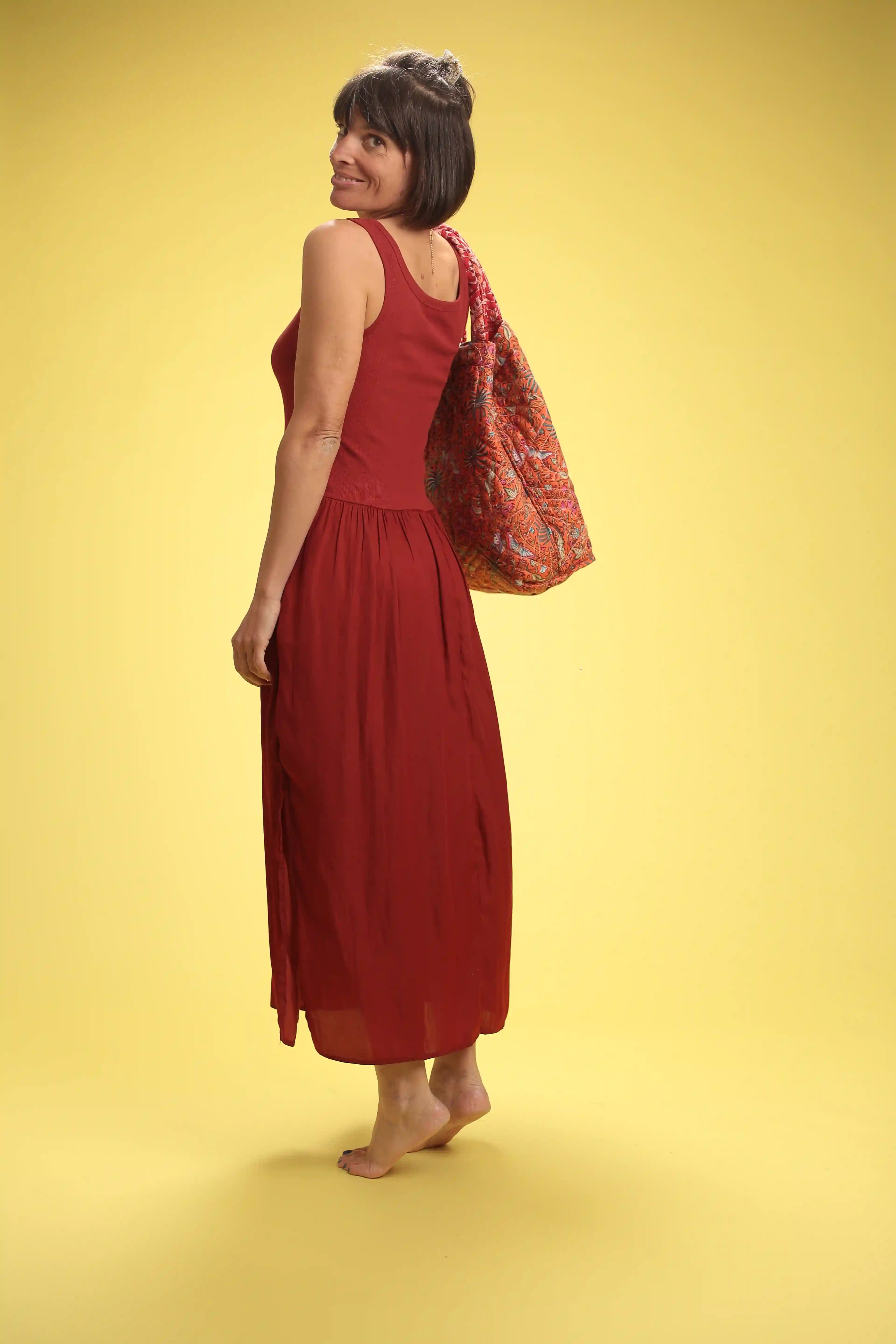 Robe Poppy Brique