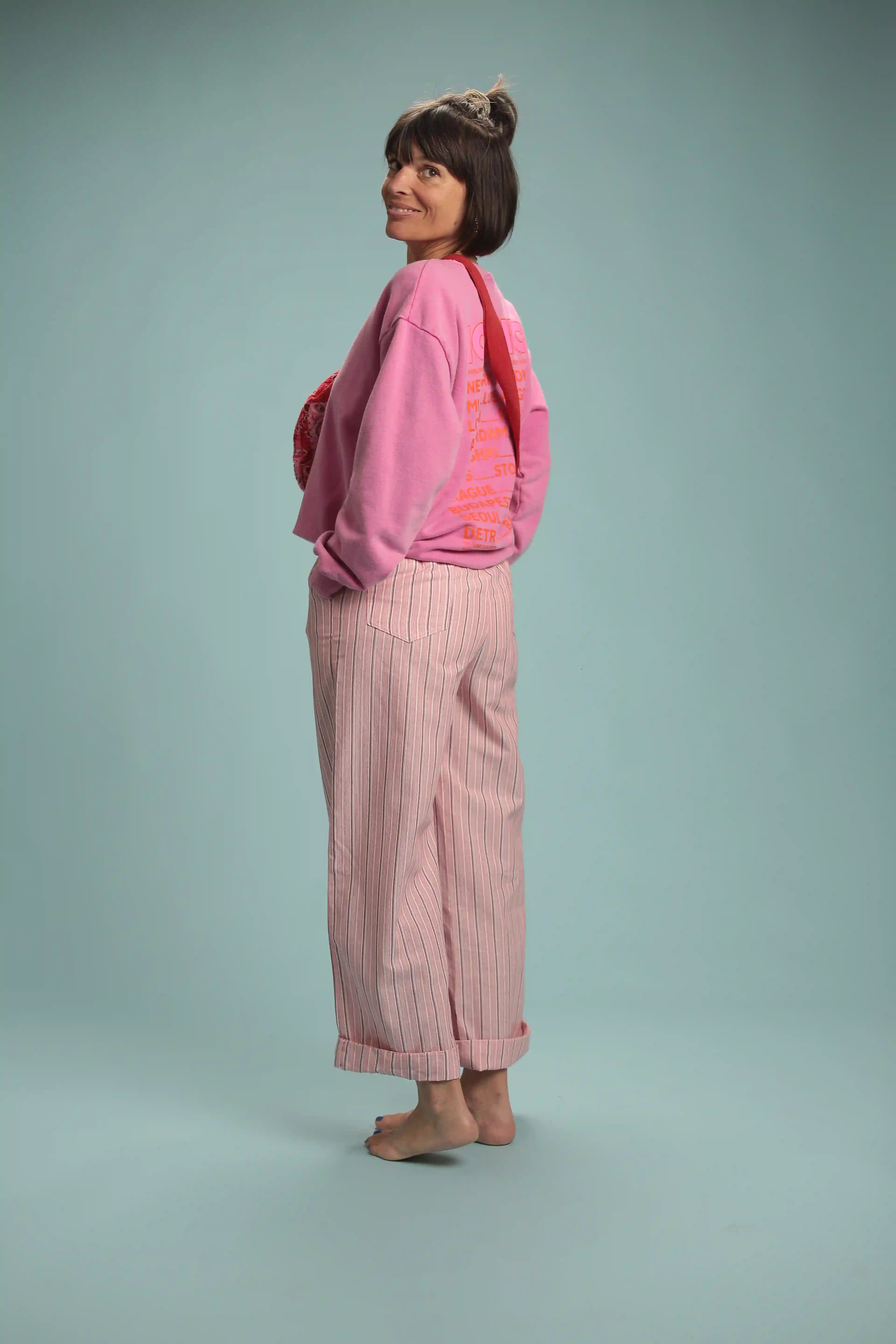 Pantalon Polonie Rose