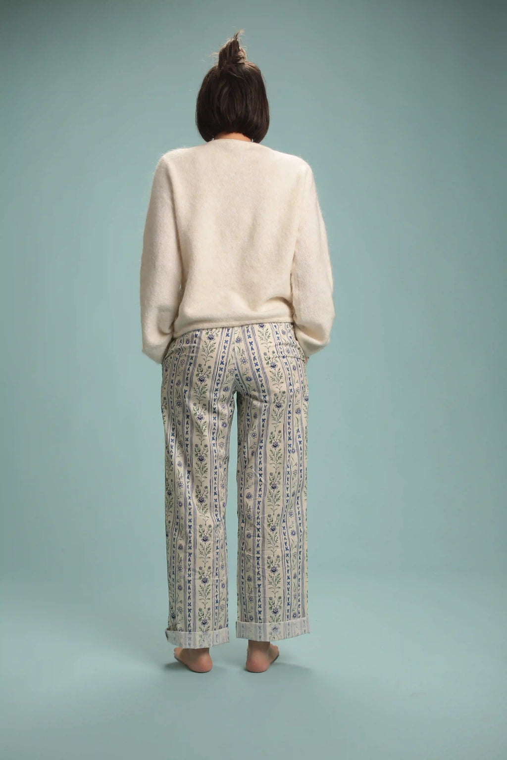 Gilet Perle Crème/chiné