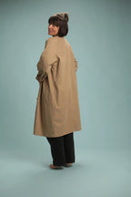 Trench Peter Camel/Leopard