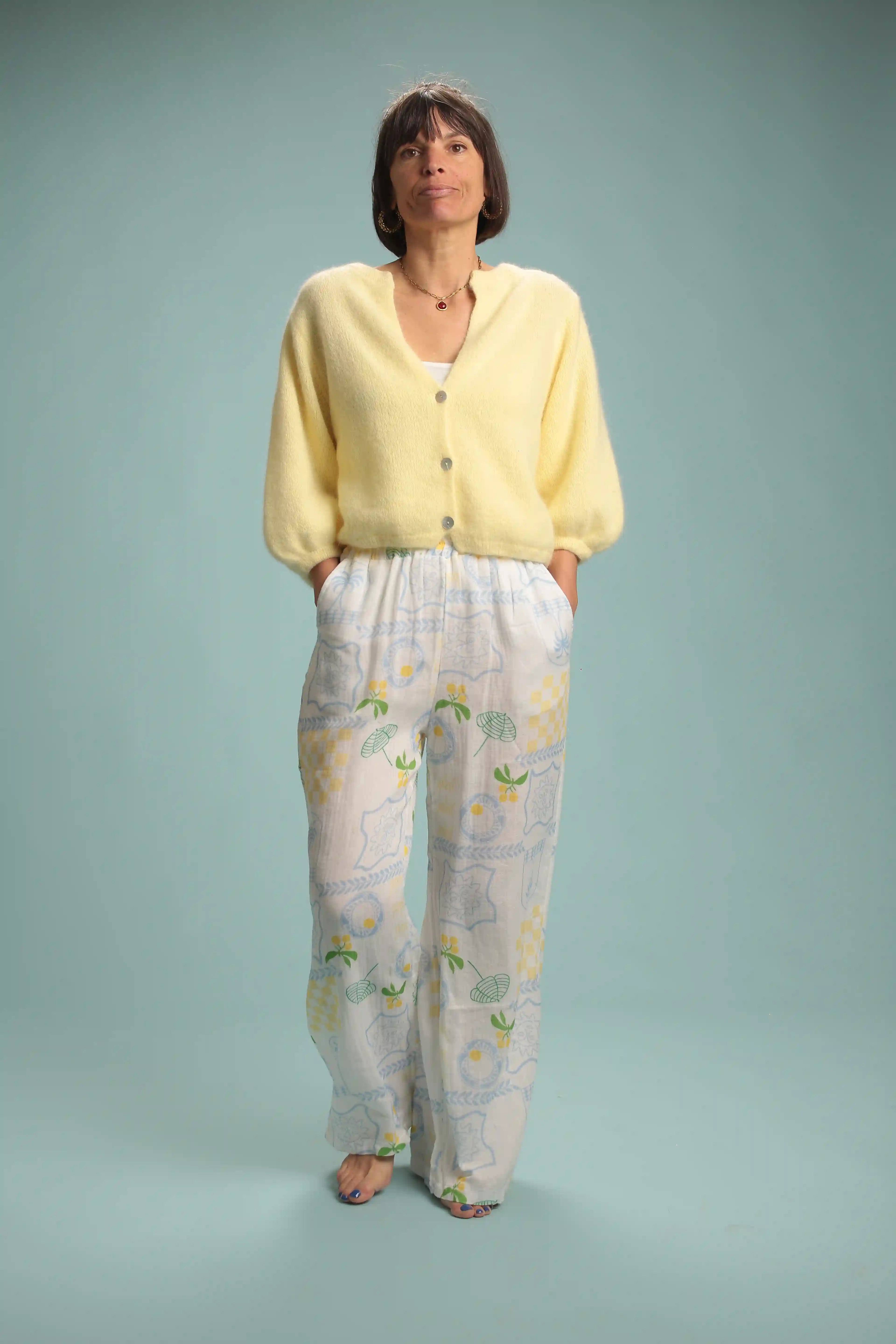 Pantalon Cancun Blanc
