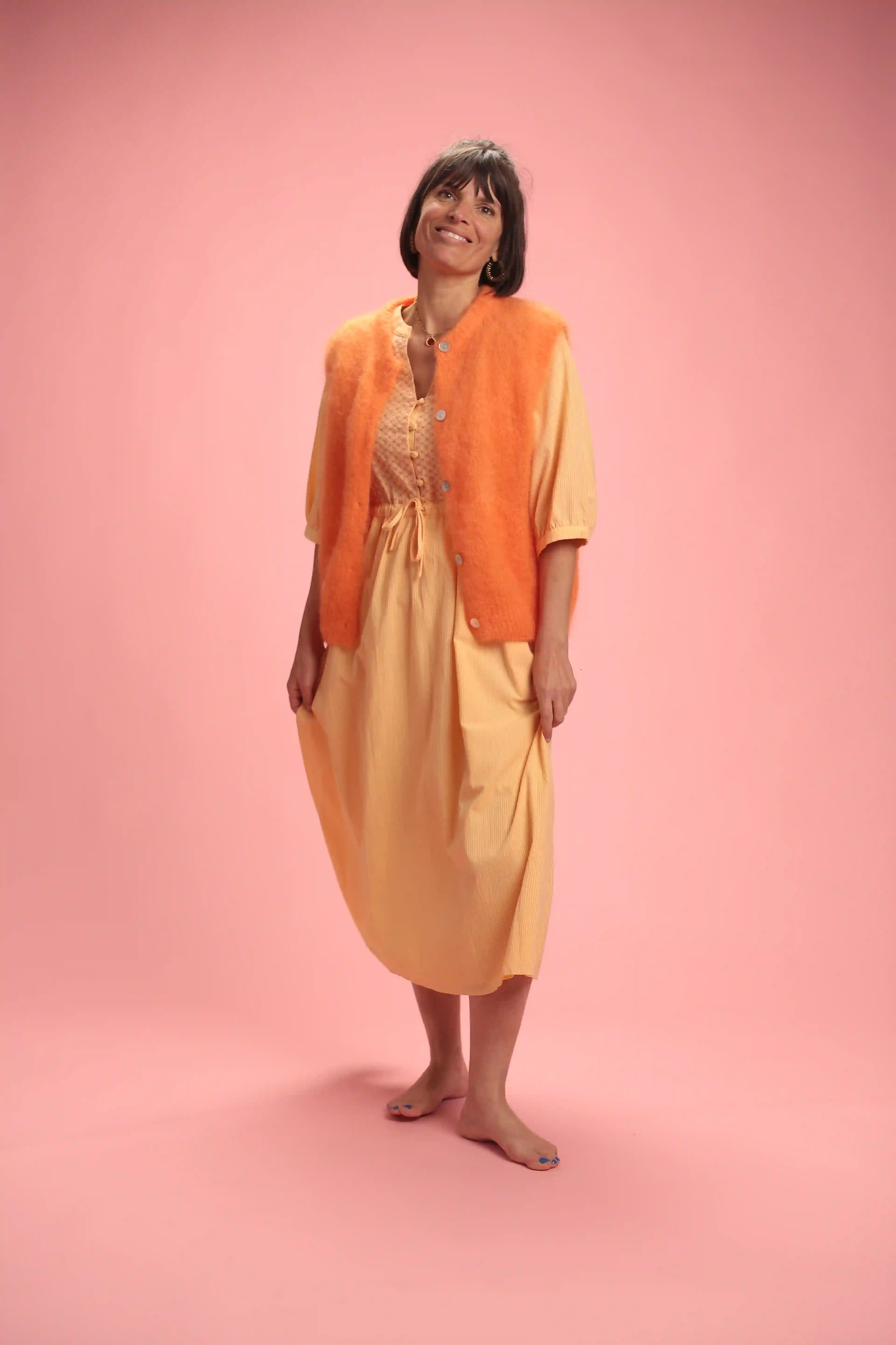 Gilet Marianne Orange