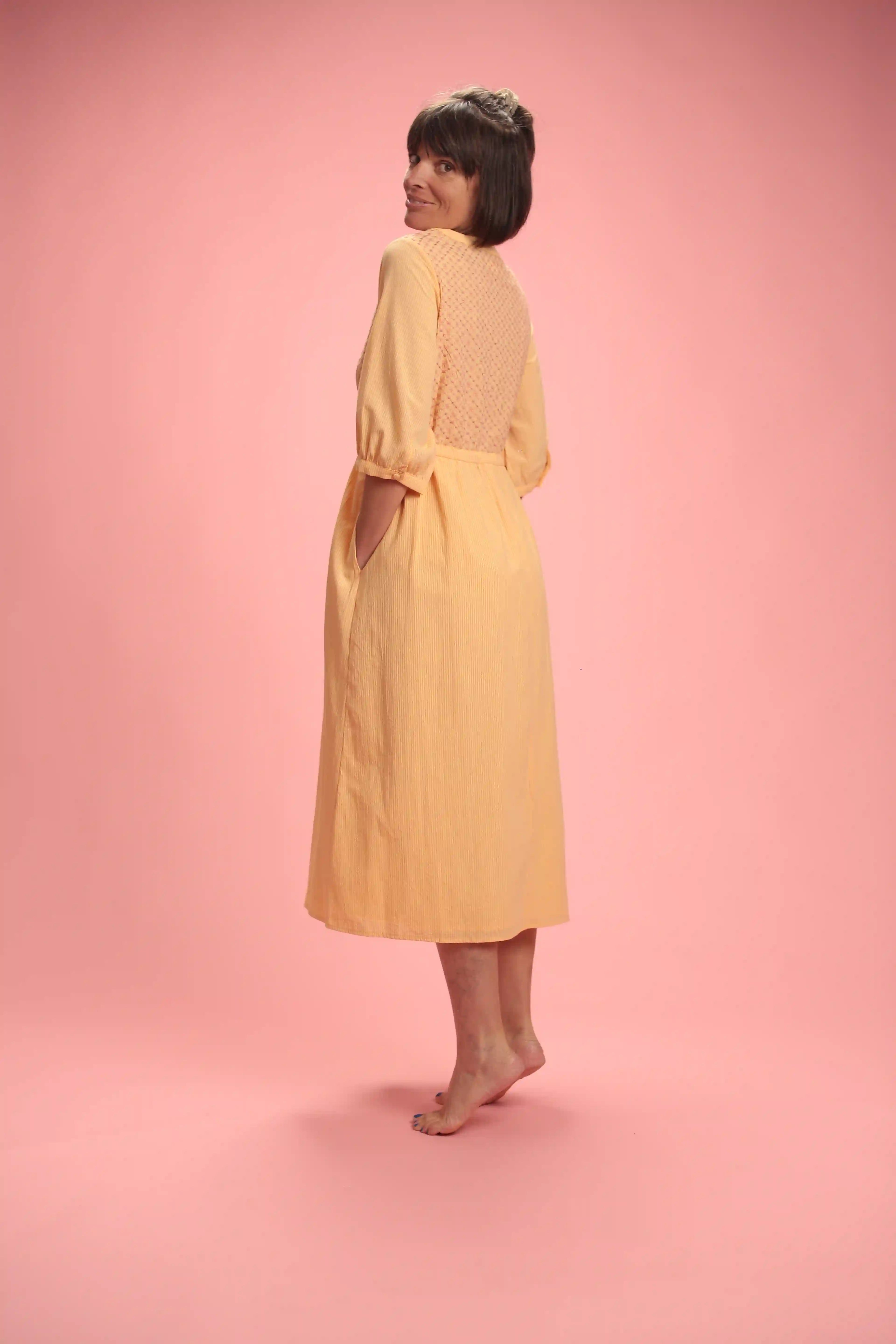 Robe Brunella Jaune