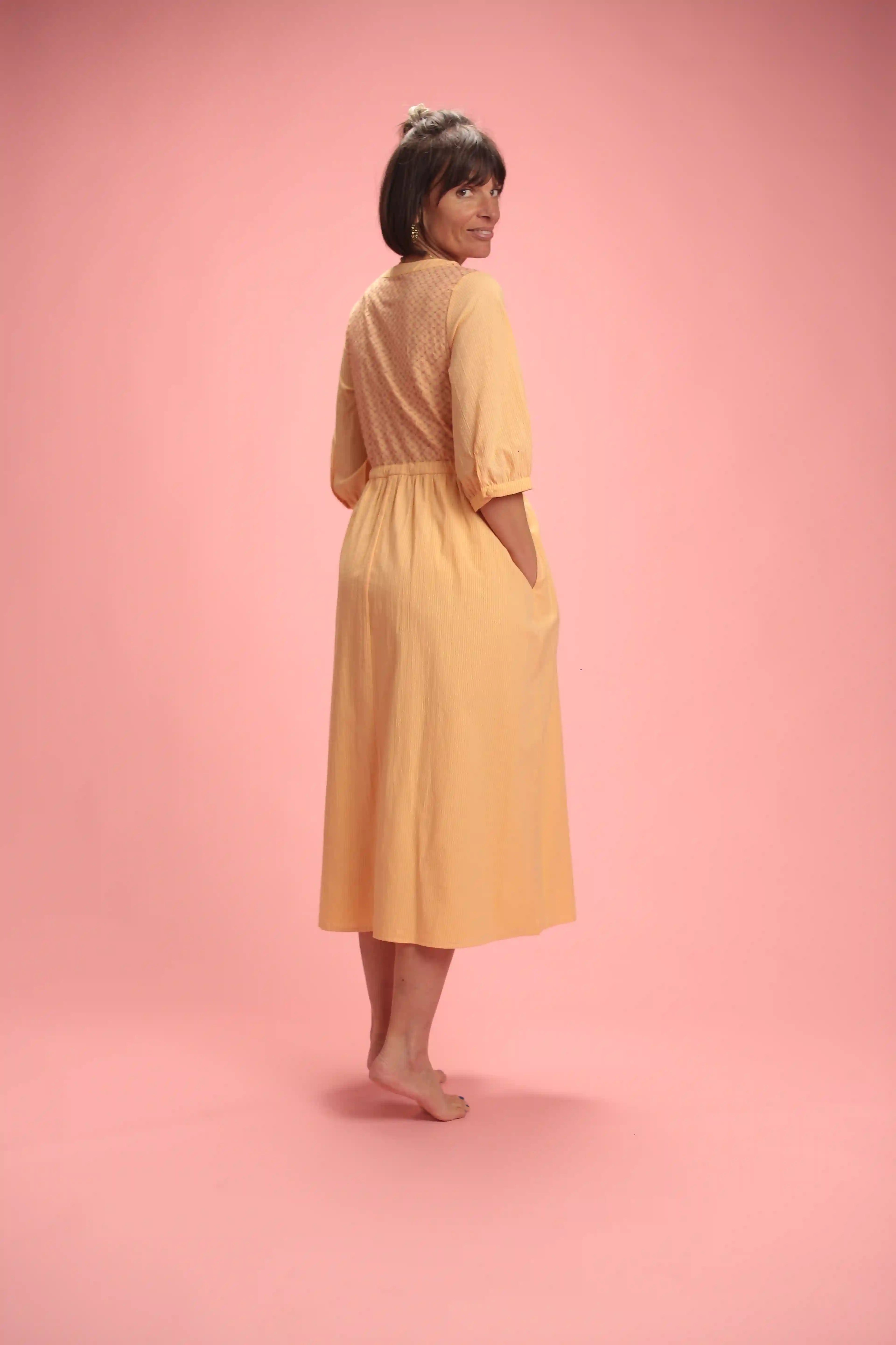 Robe Brunella Jaune