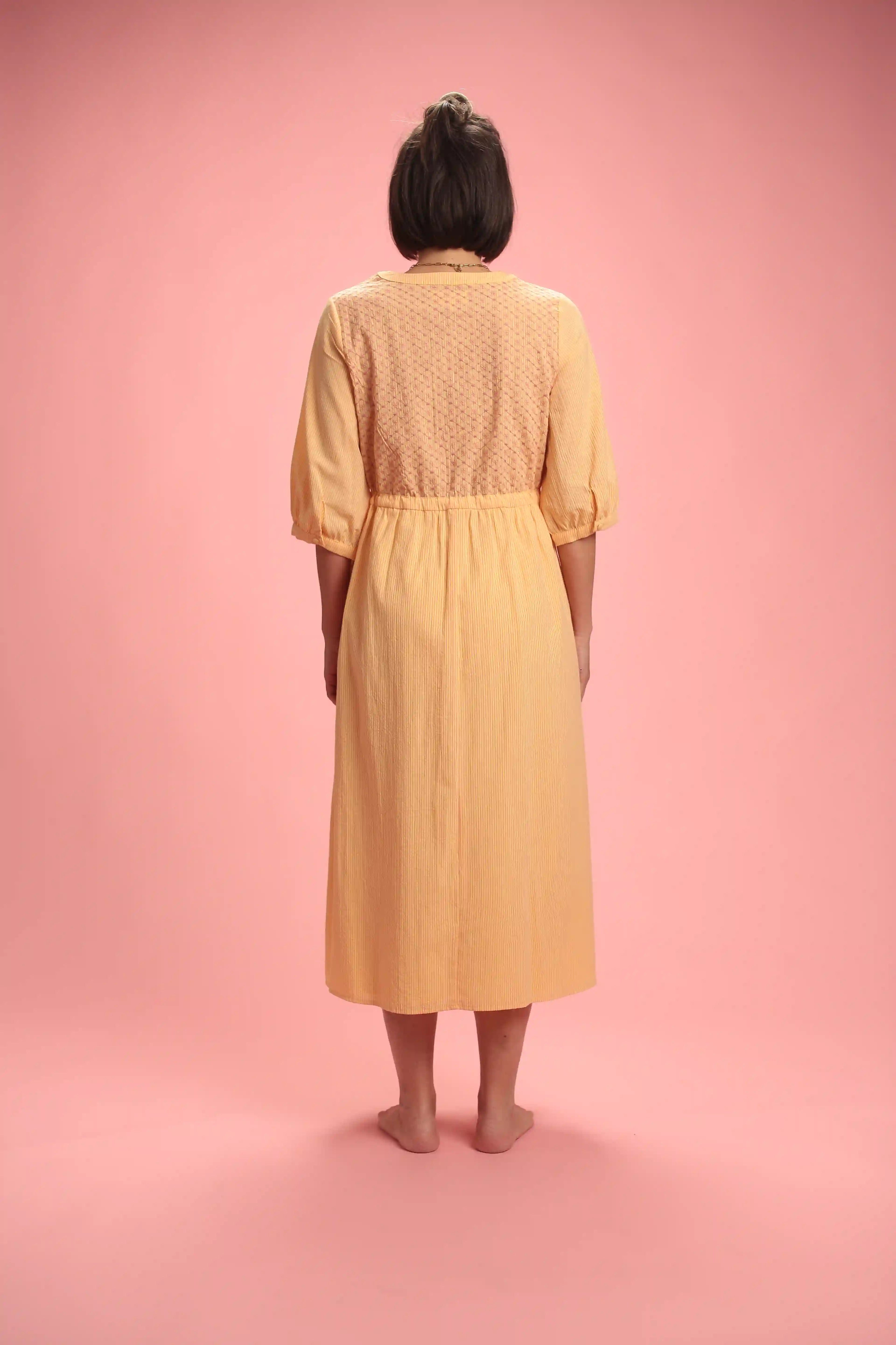 Robe Brunella Jaune