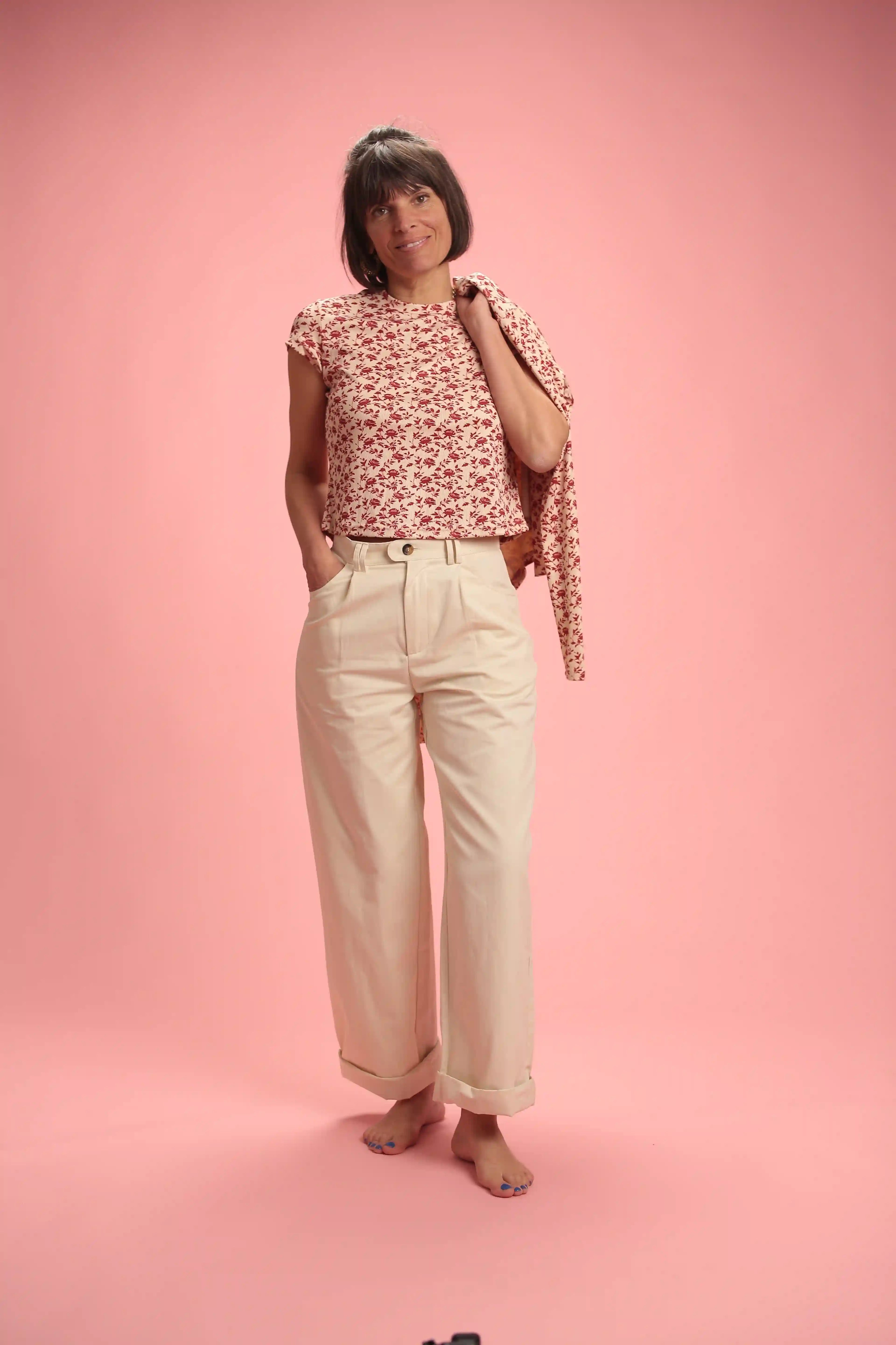 Pantalon Primavera Ecru