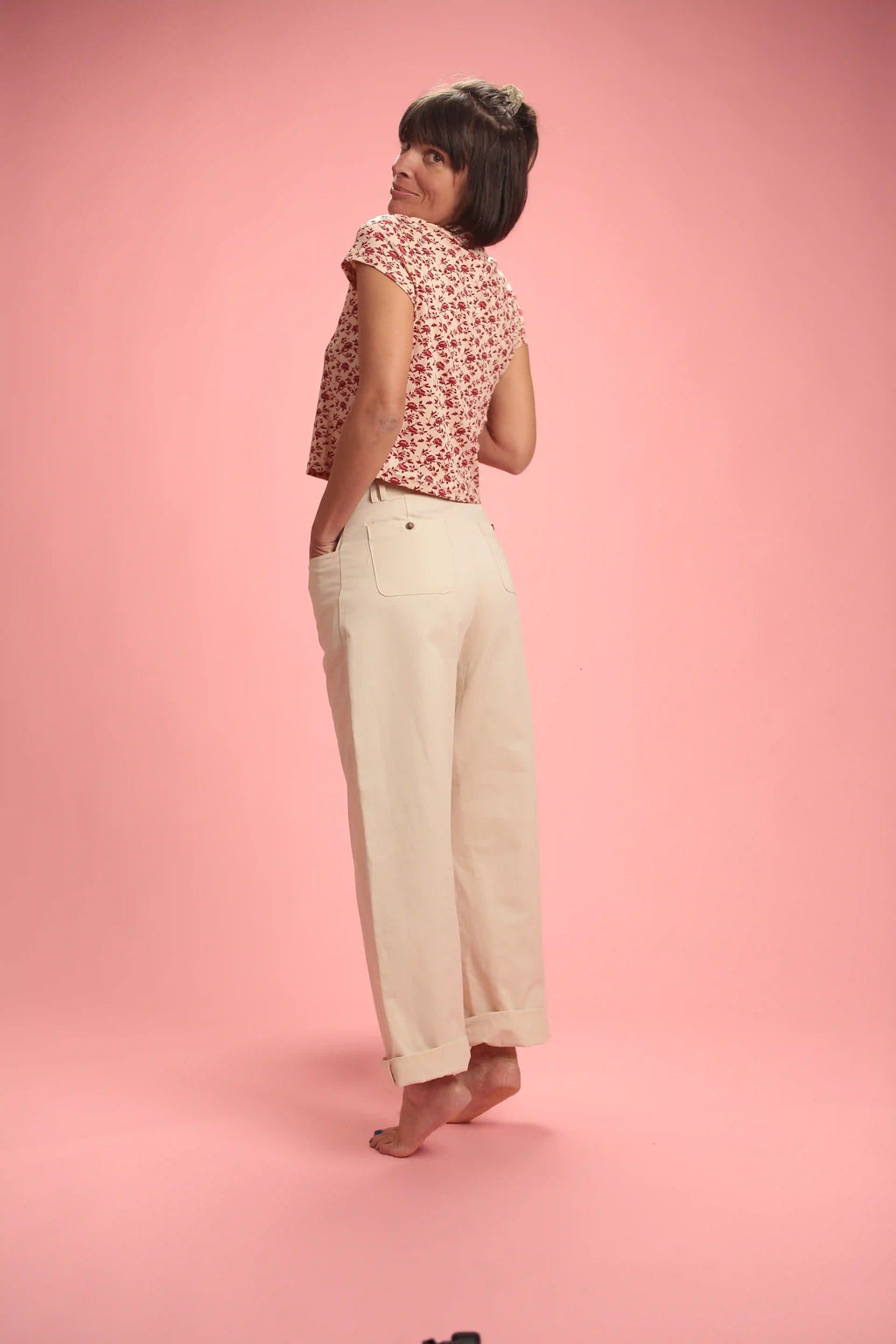Pantalon Primavera Ecru