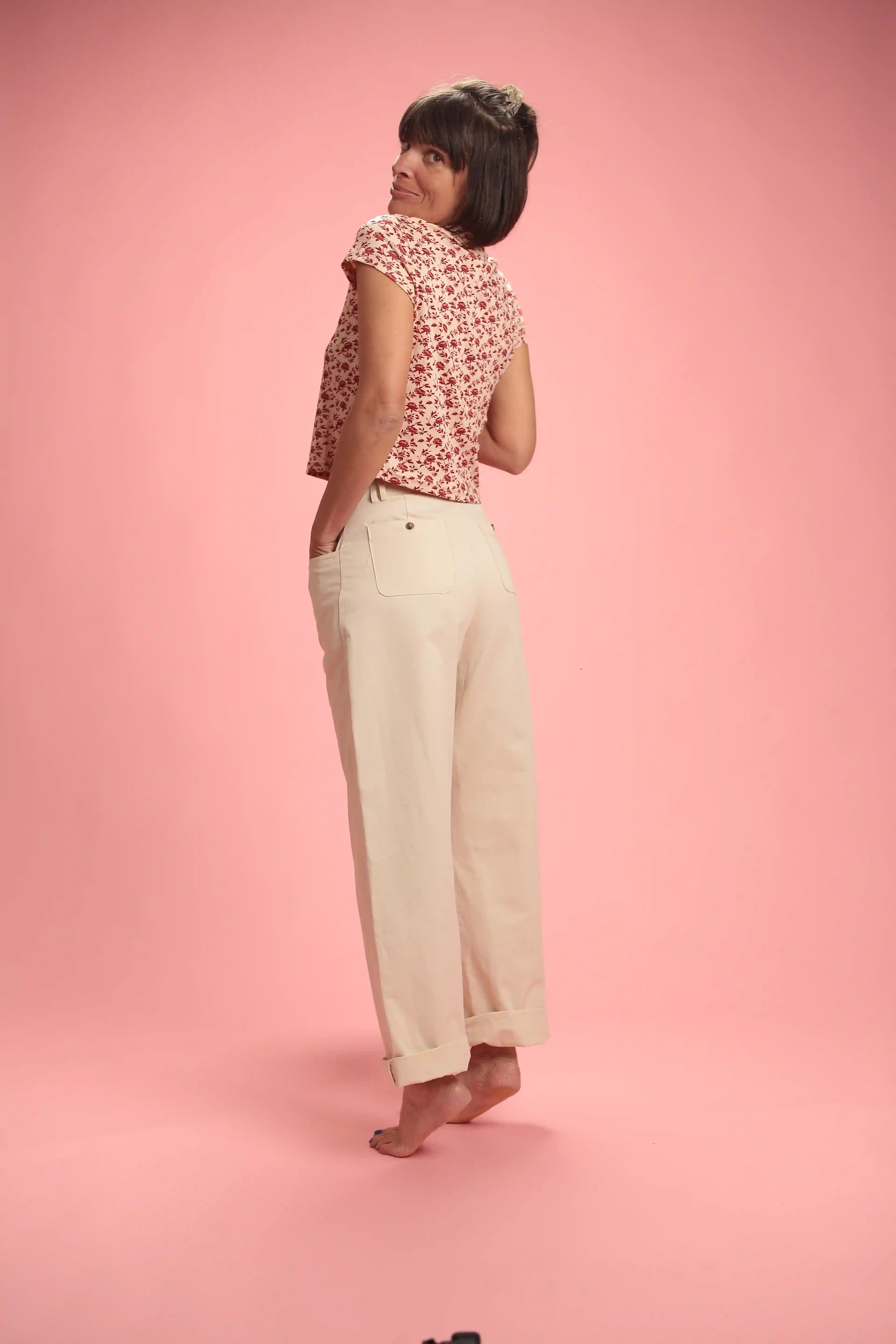Pantalon Primavera Ecru