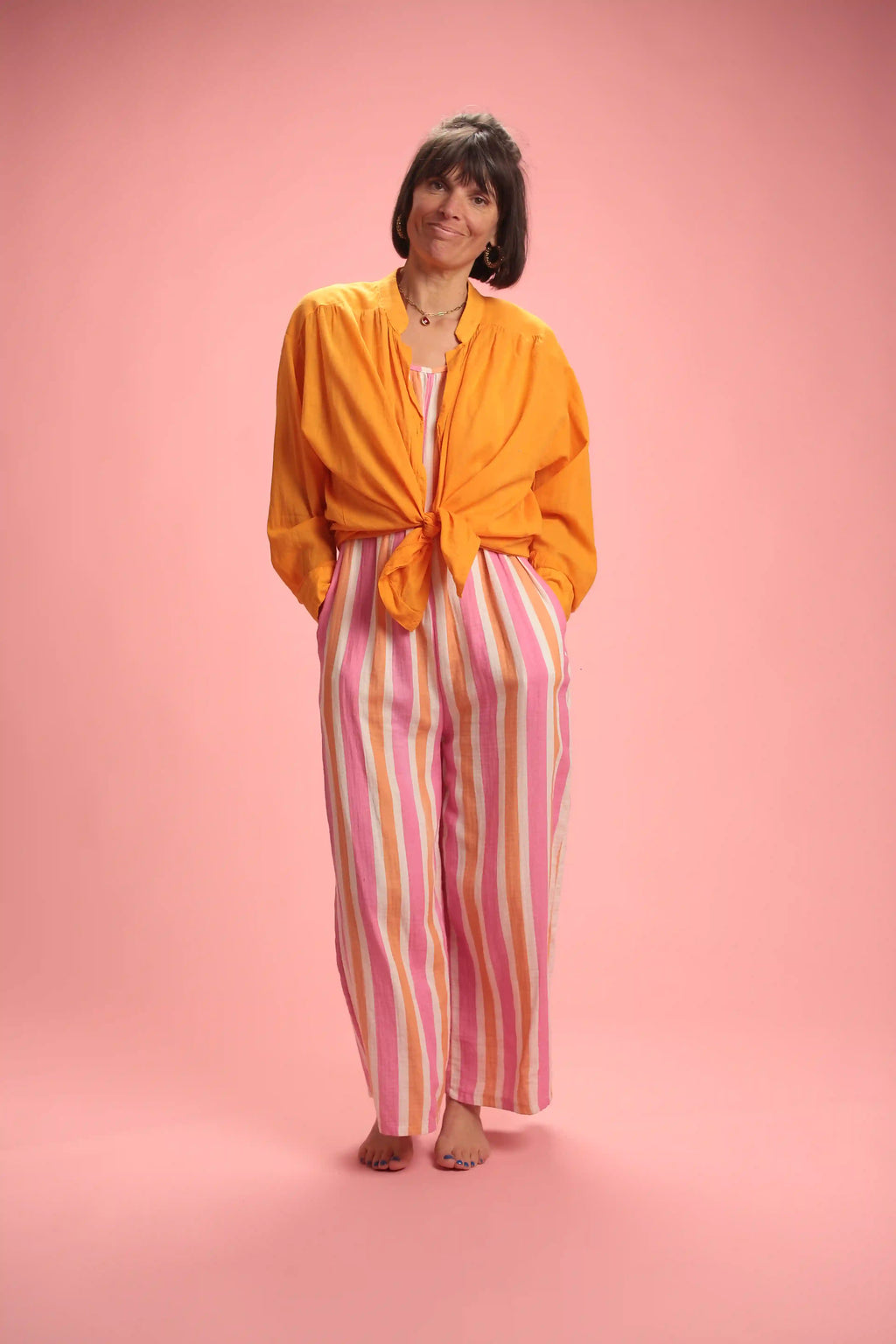 Chemise Pablo Orange