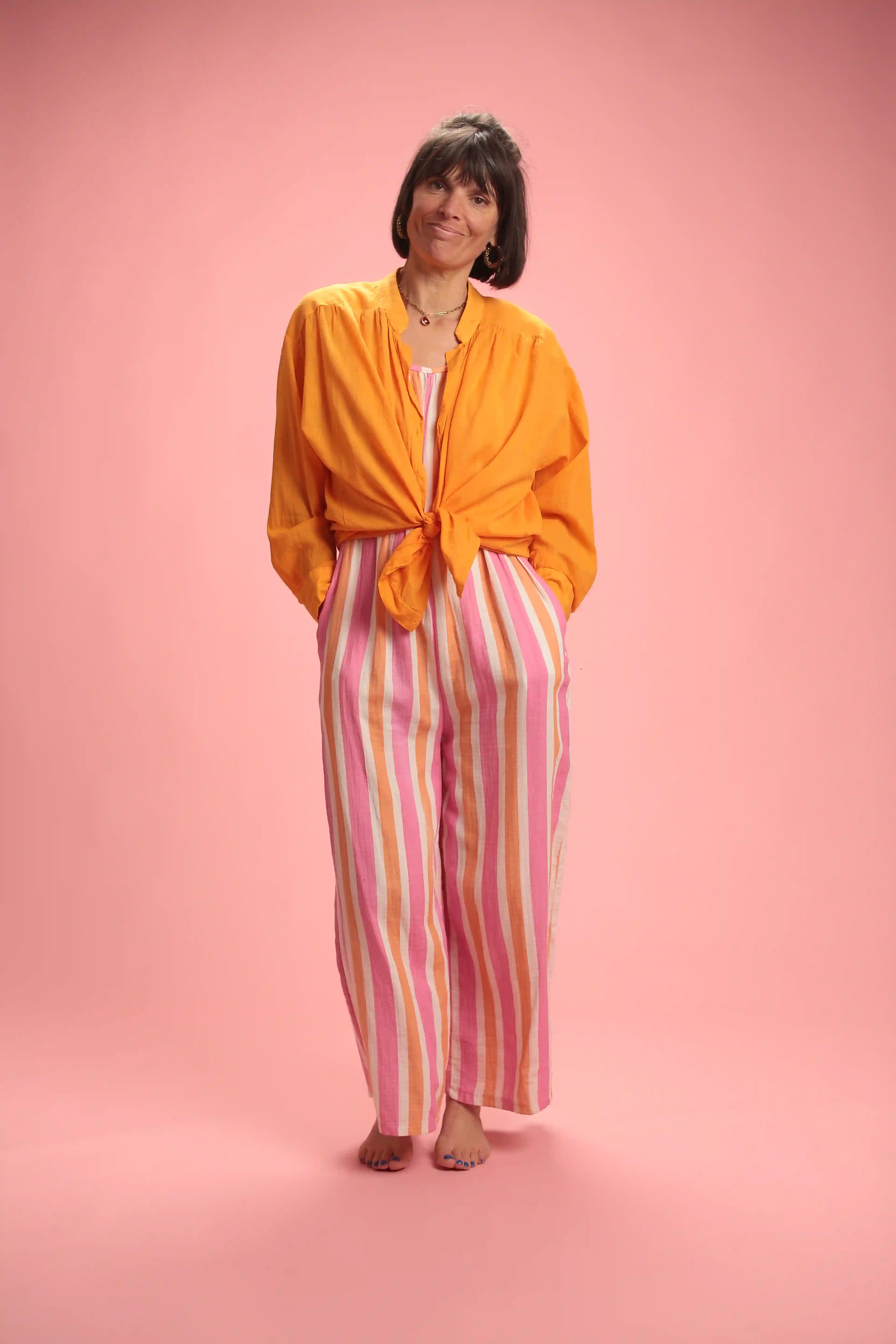 Chemise Pablo Orange