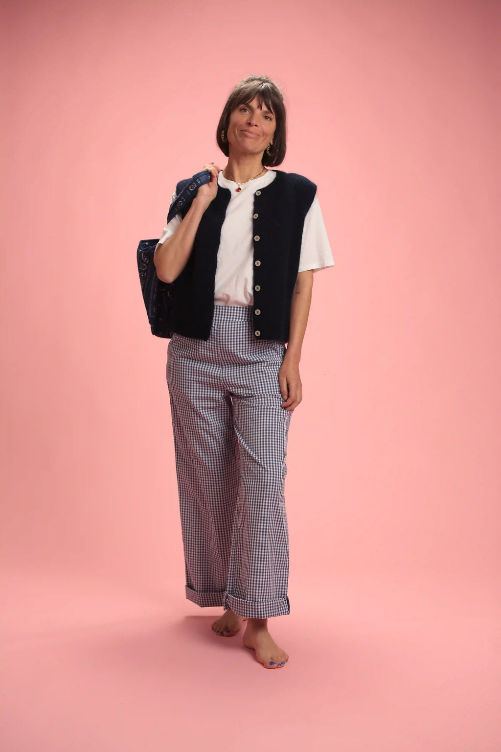 Gilet Chantal Bleu Marine