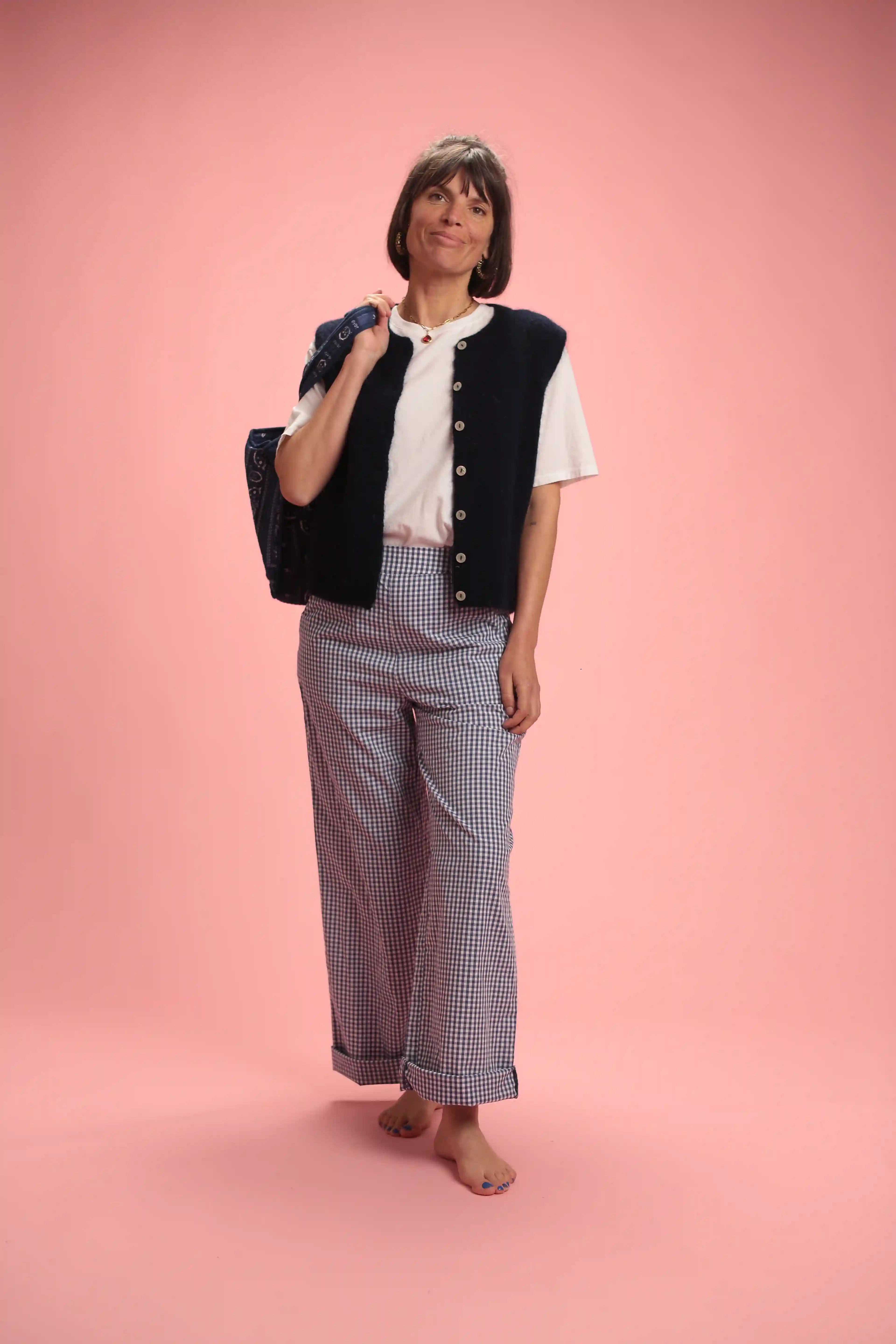 Gilet Chantal Bleu Marine