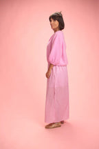 Gilet Chantal Rose