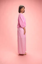 Gilet Chantal Rose