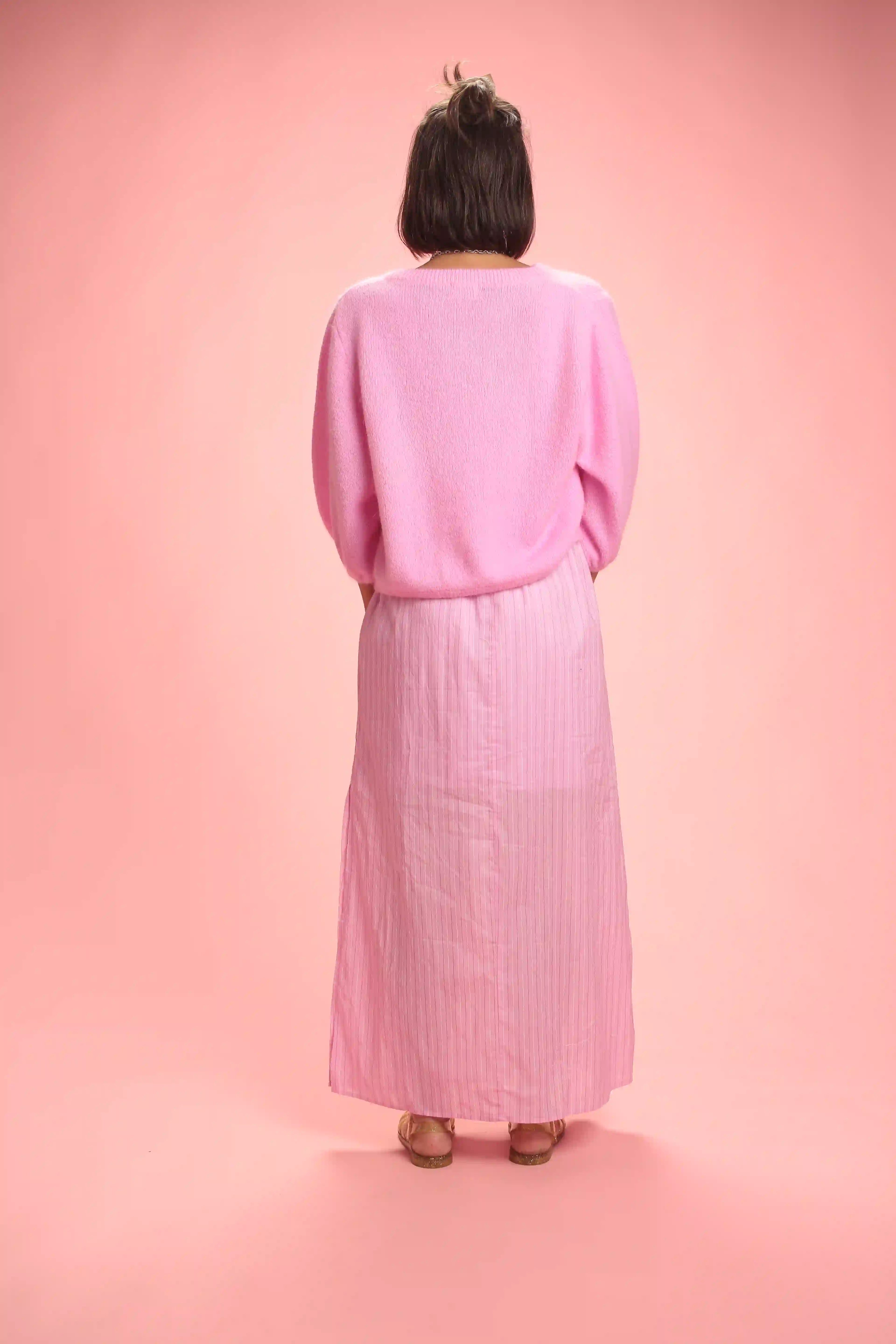 Gilet Chantal Rose