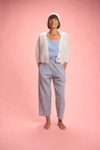Pantalon Square Bleu