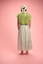 Blouse Granny verte