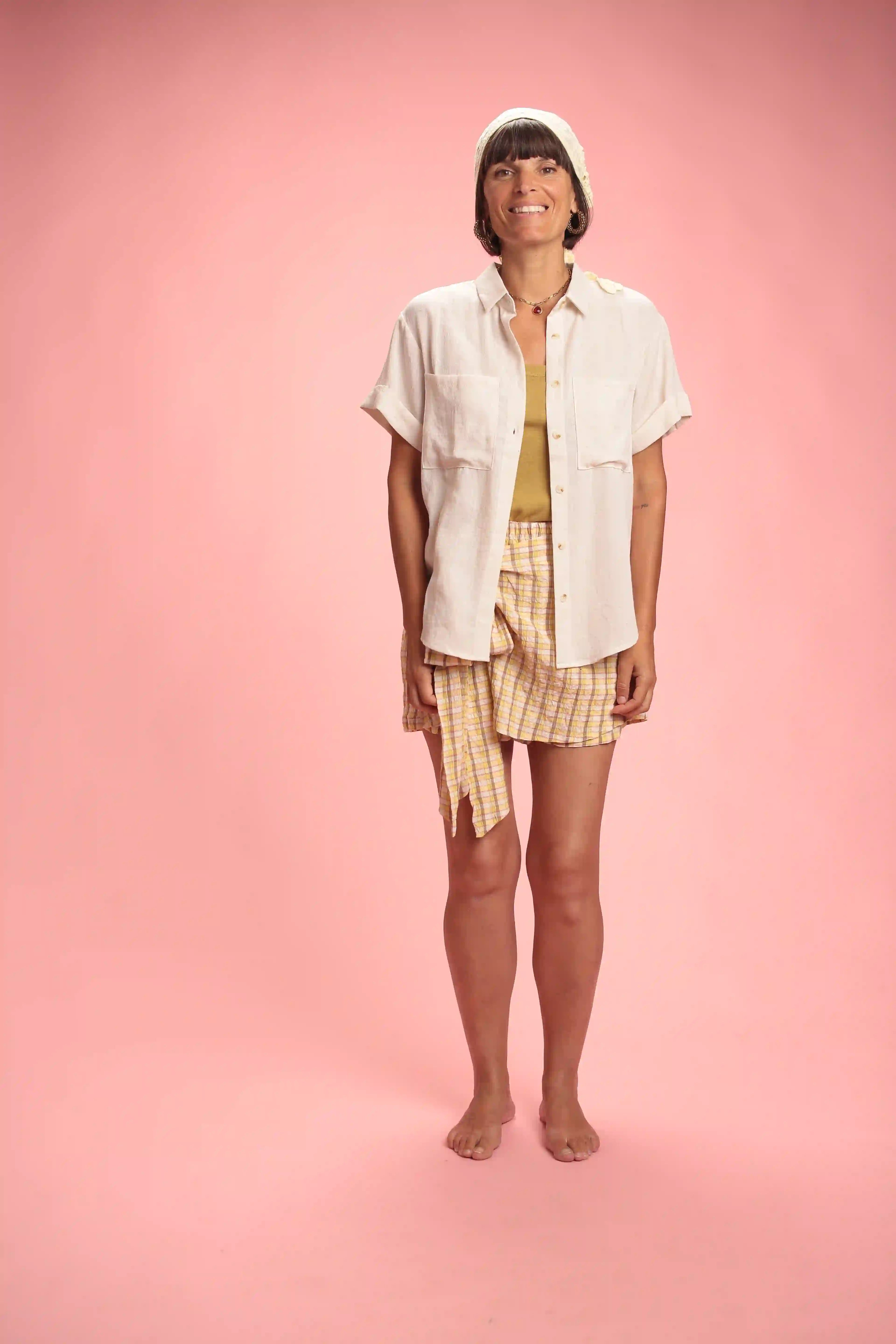Chemisier Francesca beige