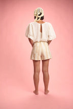 Blouse Burro lin Ecru