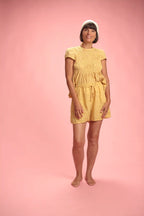 Short Adriana lin jaune