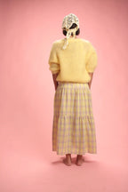 Gilet Hamid Mohair Jaune