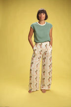 Pantalon Palmi Gaze de coton