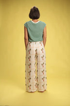 Pantalon Palmi Gaze de coton