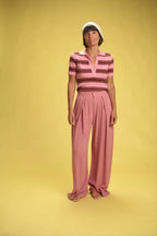 Pantalon Samy Vieux rose