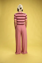Pantalon Samy Vieux rose