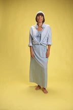 Chemise Boss bleu chambré
