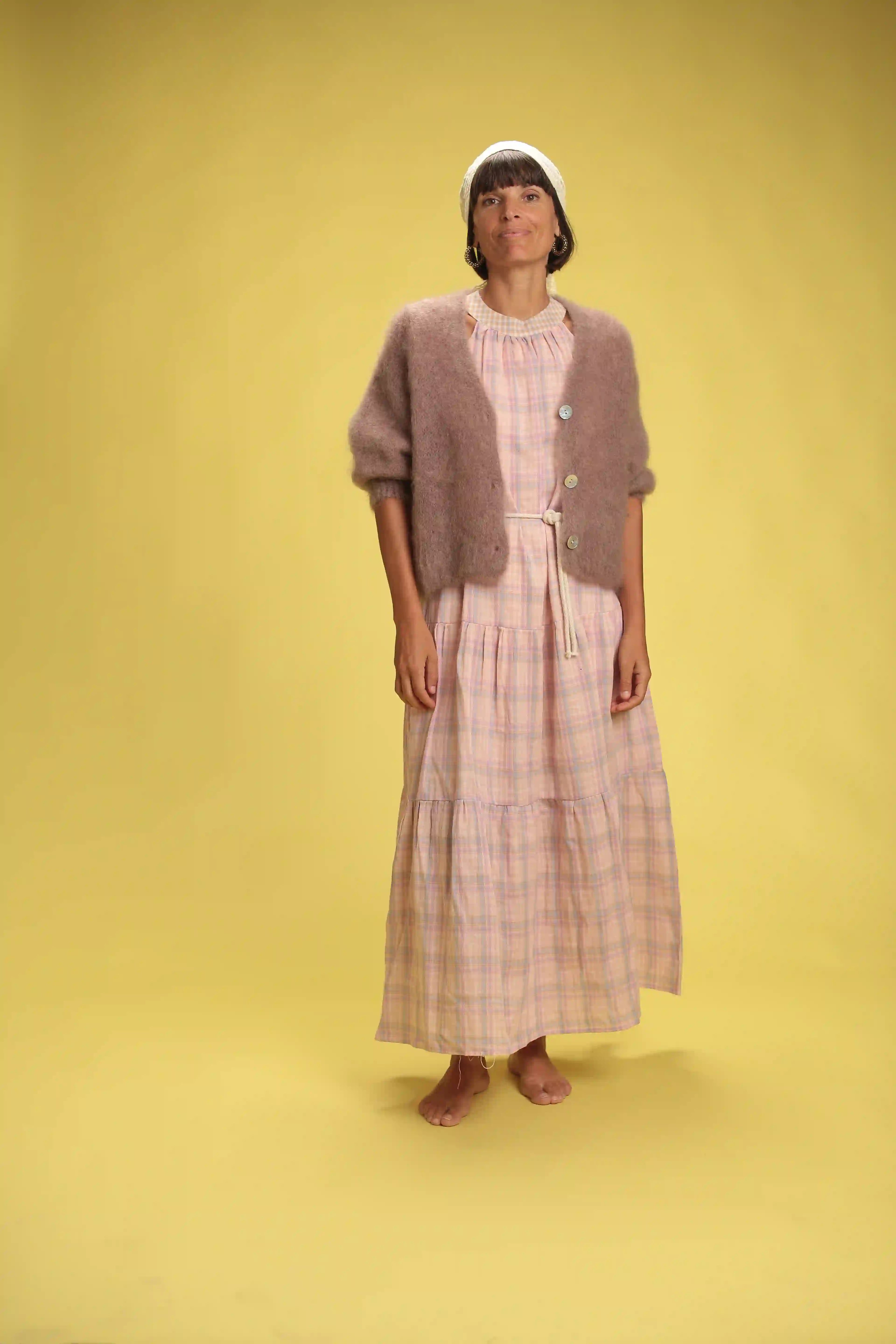 Robe Mary Coton rose