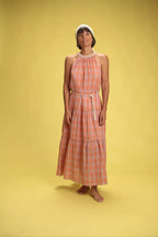 Robe Mary Coton orange