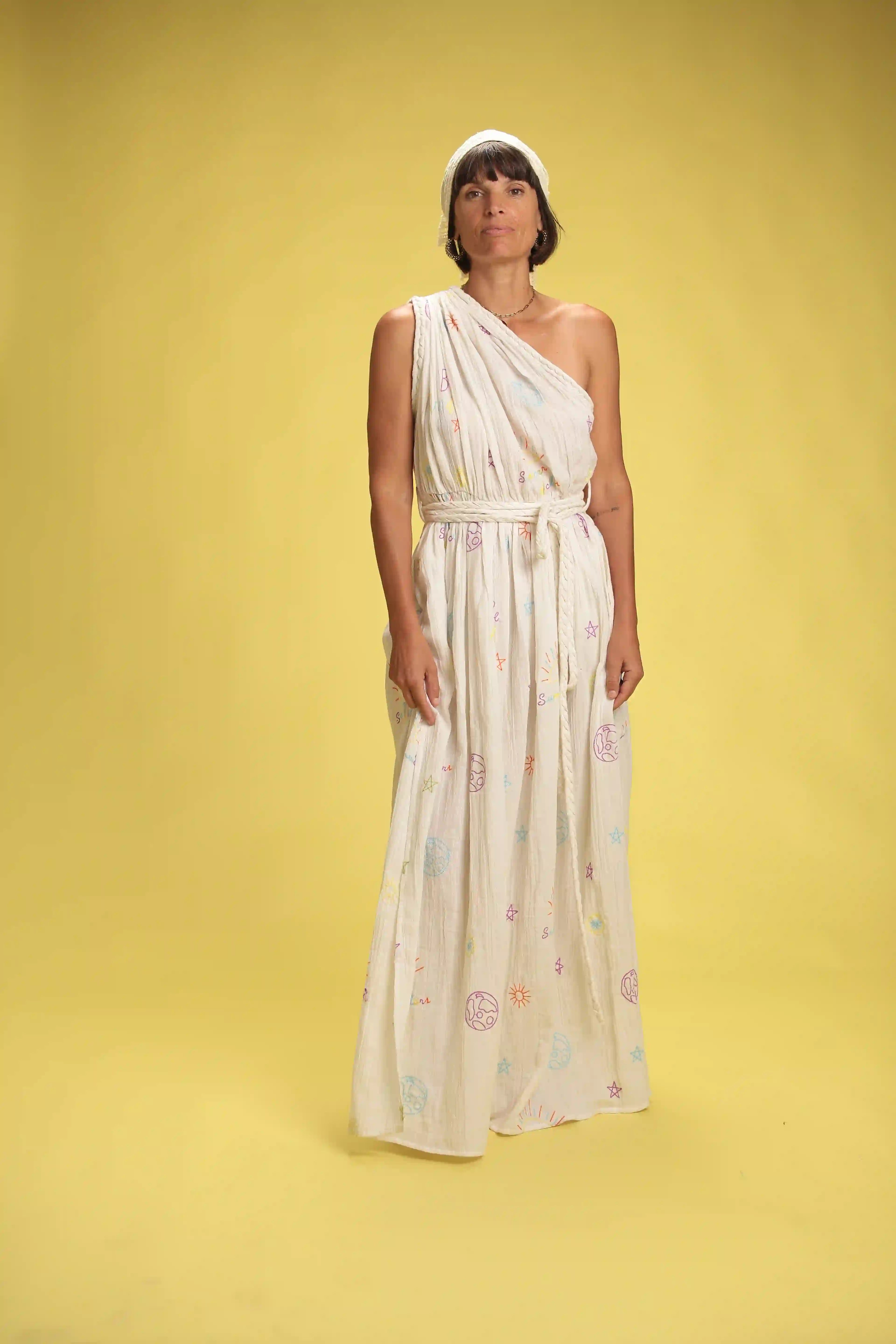 Robe Moon Coton blanc